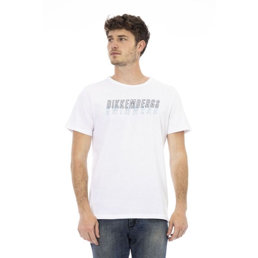 Bikkembergs Black Cotton Men Men's T-Shirt